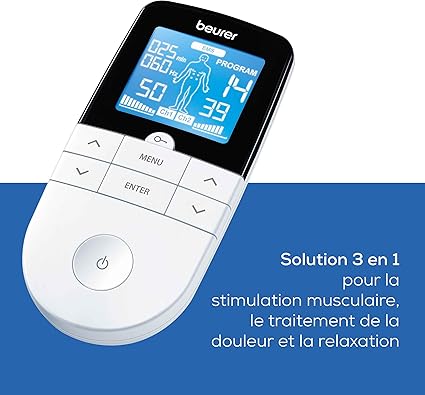 Électro stimulateur musculaire 3 en 1